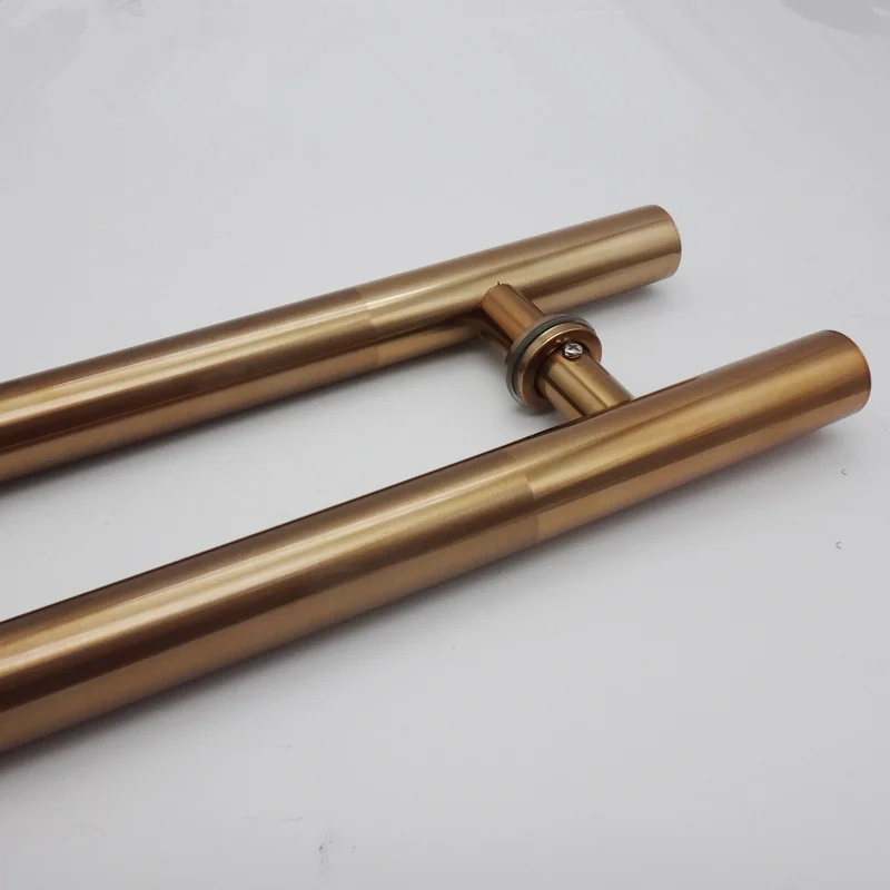 Высококачественная стеклянная дверная ручка из нержавеющей стали диаметр 38 мм