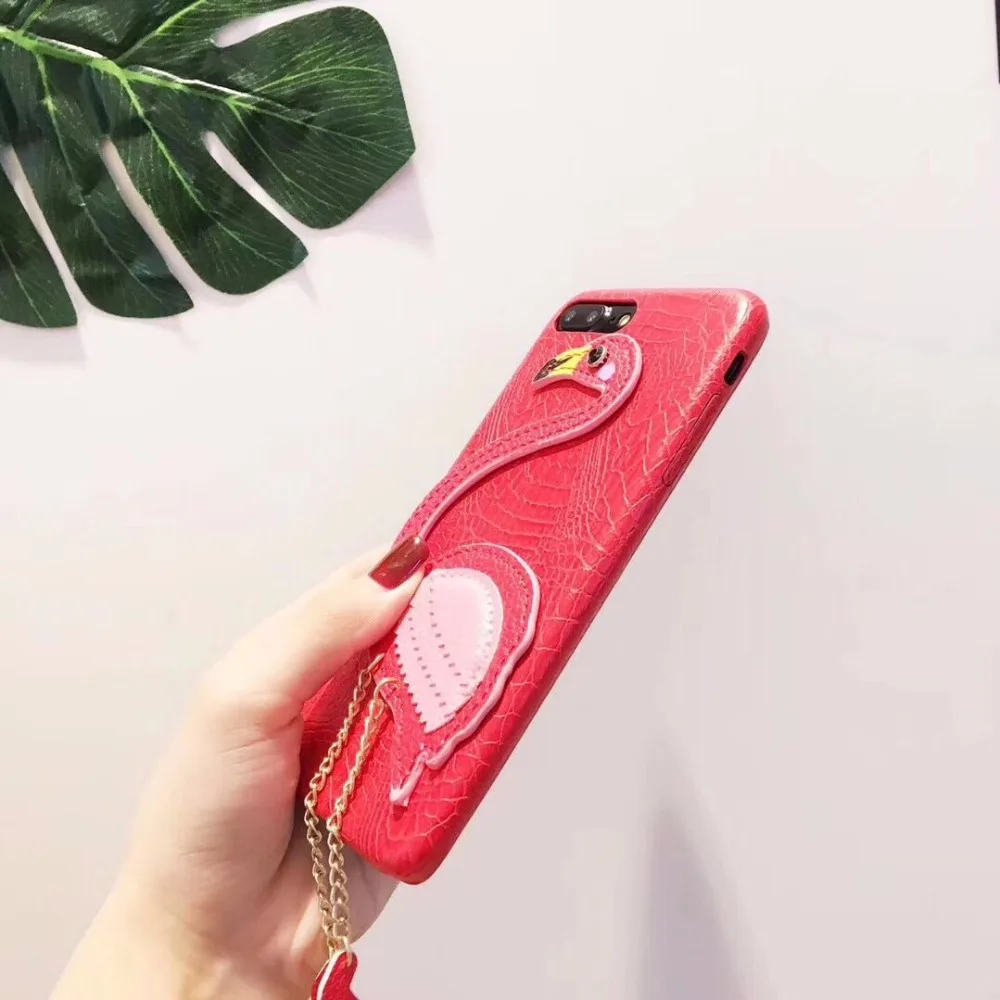 1 шт./лот Бесплатная доставка кортико Фламинго футляр для iPhone 6 P 7 X iphone 8 плюс |