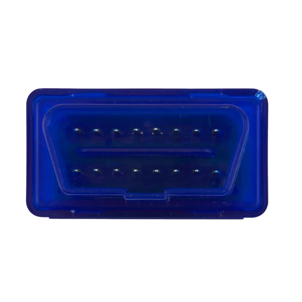Портативный ELM327 V2.1 OBD2 II Bluetooth диагностический сканер инструмент авто интерфейс сканер Синий Премиум ABS диагностический инструмент