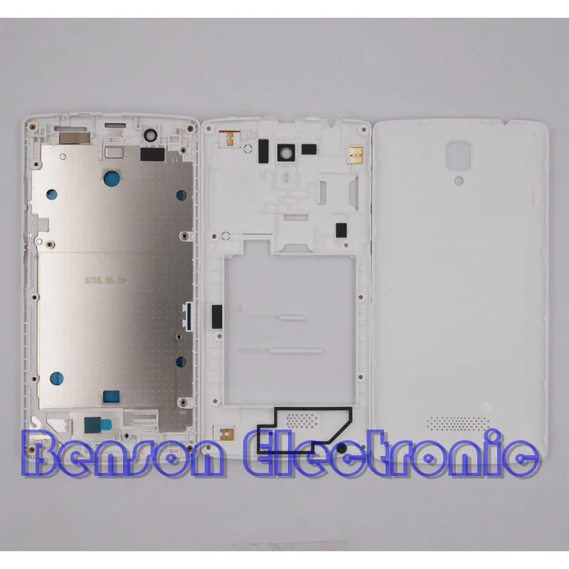 Новая передняя рамка BaanSam средняя задняя крышка аккумулятора для Lenovo A2580 A2010