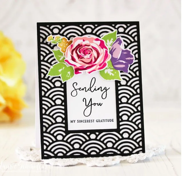 Металлические режущие трафареты для скрапбукинга DIY декоративное тиснение