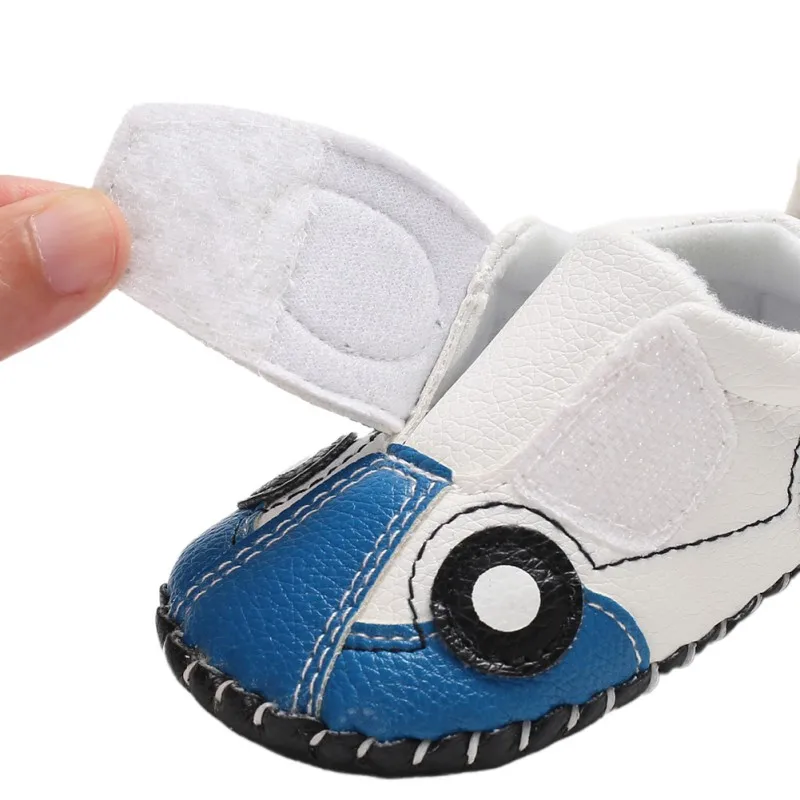 

Baby Shoes Baby Boys Infant Shoes Soft PU Leather Skid-Proof 0-6 7-12 13-18 First Walkers