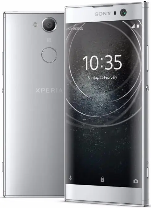 Silver Разблокированный смартфон sony Xperia XA2, Восьмиядерный процессор 5,2 дюйма, 3 ГБ ОЗУ, 32 Гб ПЗУ, камера 23 МП, 4G LTE XA2, мобильный телефон - Цвет: Silver