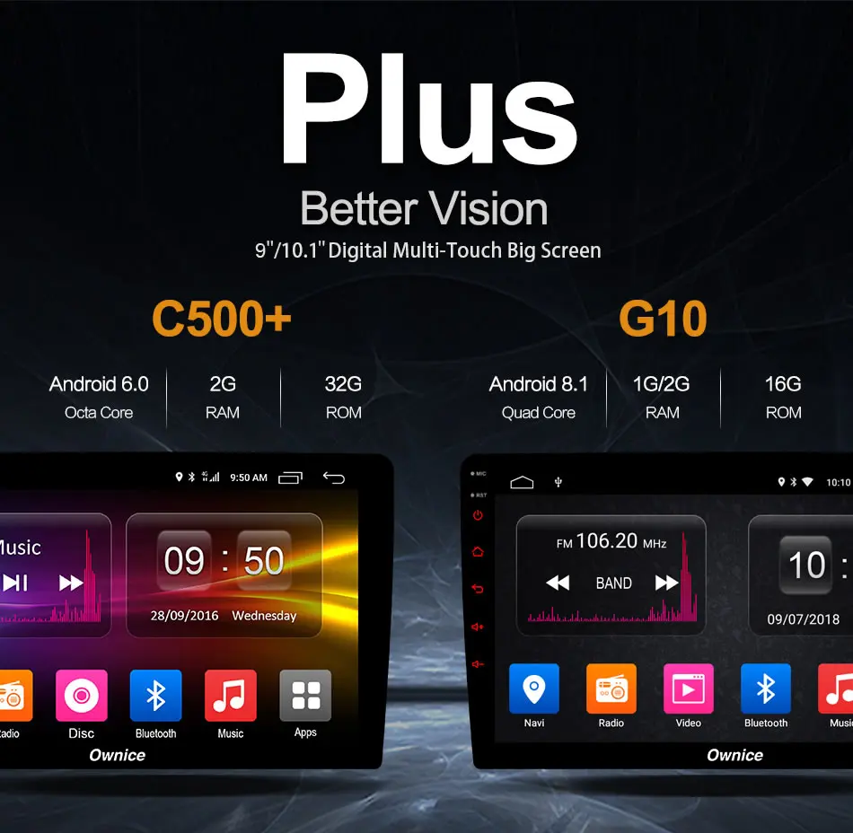 Автомобильный DVD плеер Ownice с Android 8 1 для Hyundai Verna /Accent/Solaris 2 Гб ОЗУ 4G LTE Wi Fi радио GPS