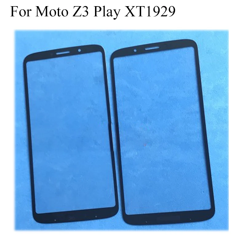 Передняя внешняя стеклянная линза для Moto Z3 Play Z 3 play xtзакладки Ремонт сенсорного