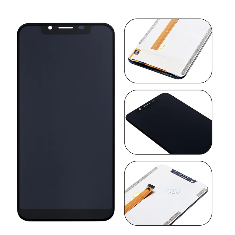 Ocolor для Oukitel U18 ЖК дисплей и сенсорный экран с инструментами клеем + чехол 5 85 &quotдля