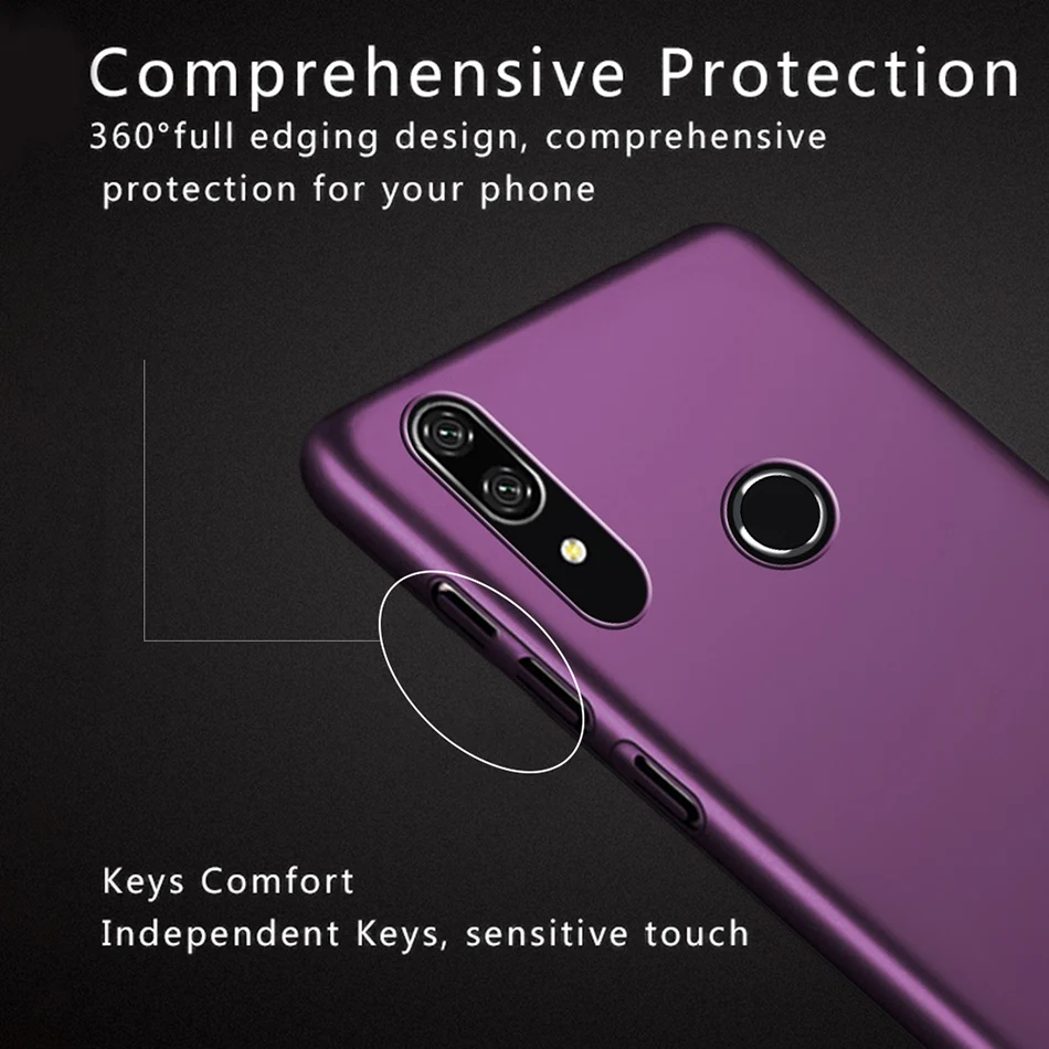 Тонкий жесткий матовый чехол для huawei P Smart Z Case 6 59 &quothuawei STK-LX1 задняя крышка-чехол