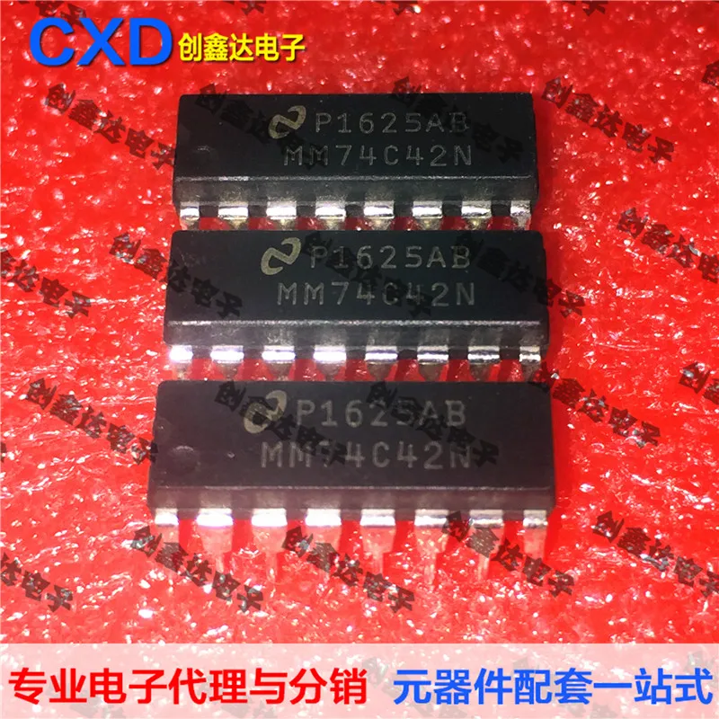 Freeshipping MM74C42N MM74C42 |