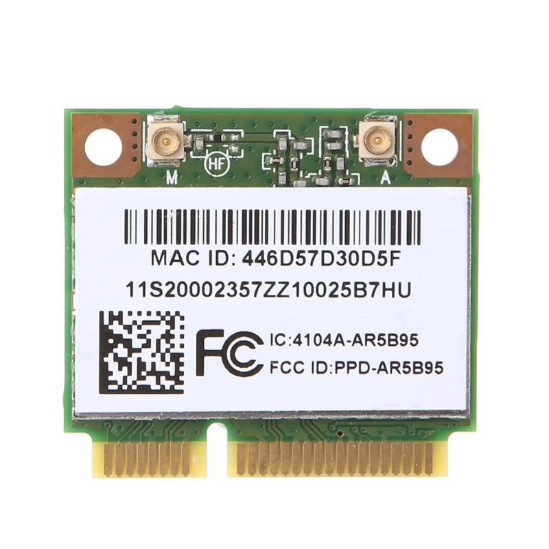 AR9285 AR5B95 Беспроводная 802.11b/g/n мини PCI Express WiFi карта для Lenovo|Сетевые карты| |
