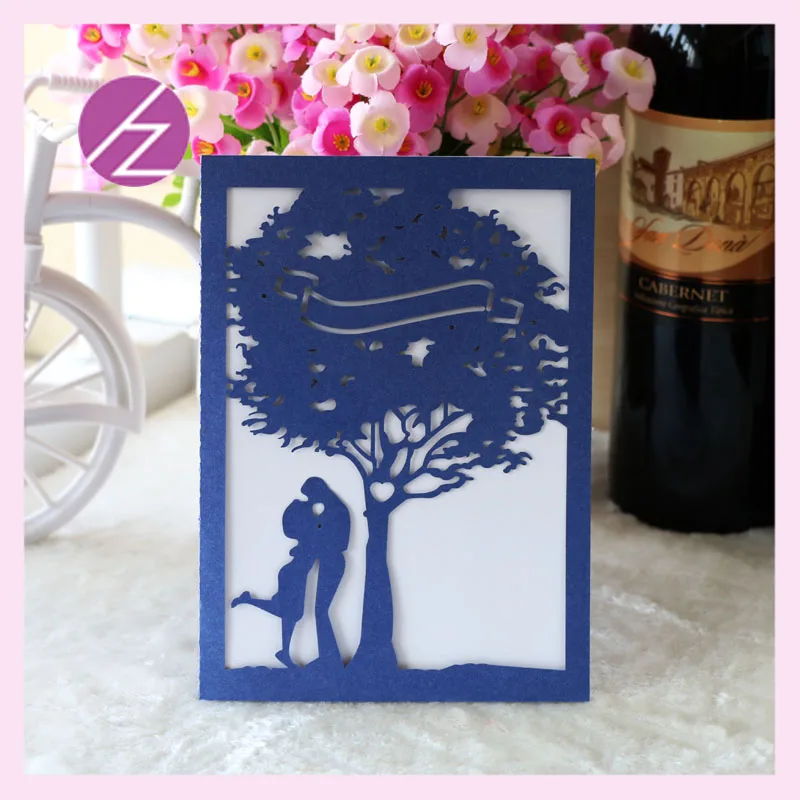 Бесплатная печать Персонализированные вырезки в форме любовного дерева