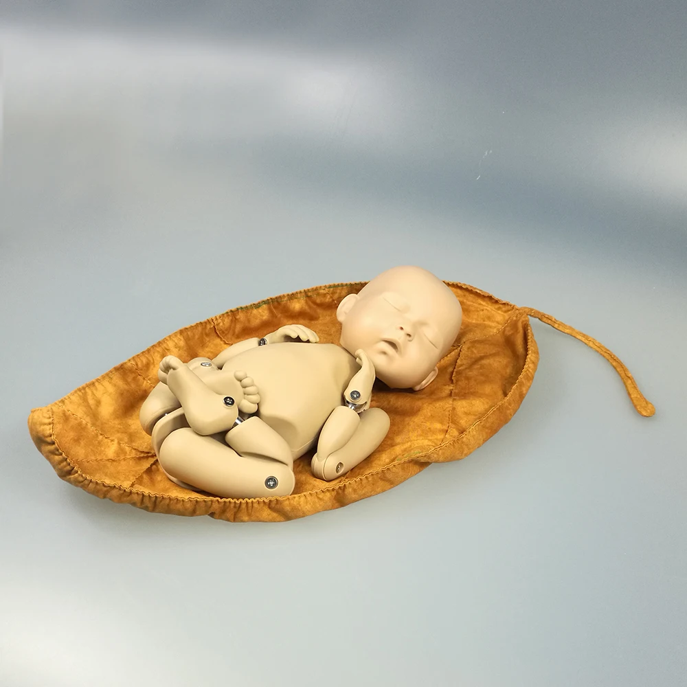 D&ampJ Newborn Baby Photography Props Posing Blanket Yellow Leaves Soft Basket Filler Photo Prop Fotografia Studio Kids Accessories | Мать и