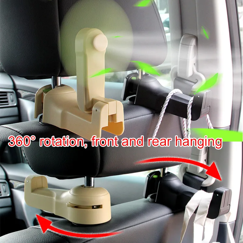 Универсальный автомобильный крючок на подголовник многофункциональный
