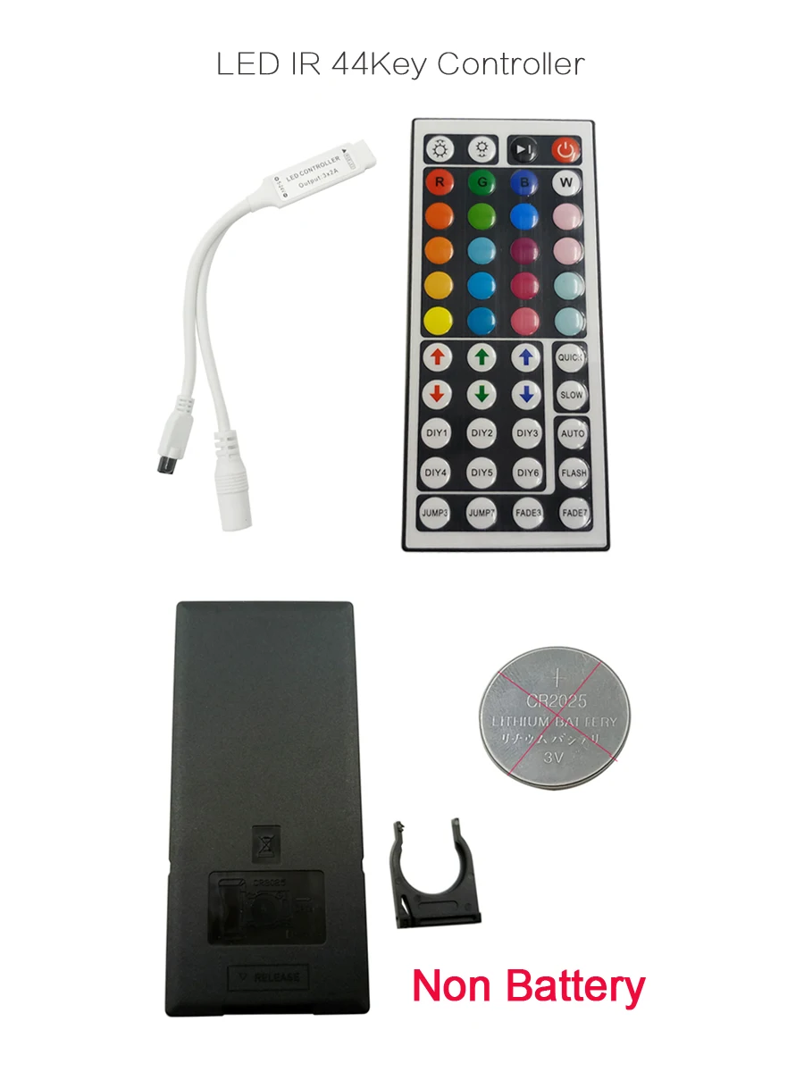 12V Светодиодные ленты 5 М 5050 RGB led лента не Водонепроницаемый 10 м светодиодный светильник RGB Гибкая RGB лазерный диод светодиодный светильник лента дистанционного Управление+ Мощность питания