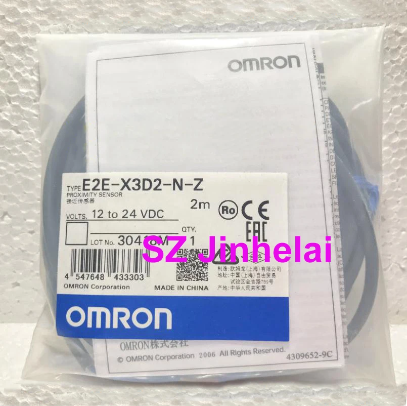 

OMRON E2E-X3D2-N-Z Authentic original Proximity switch, Proximity sensor 2M BY OMS