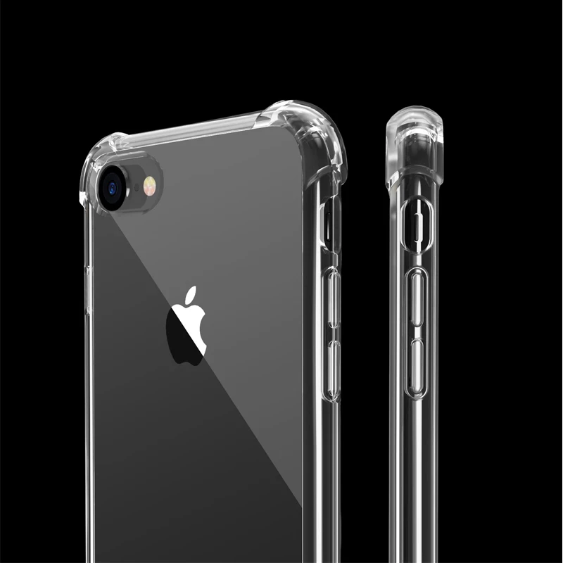 Силиконовый чехол для телефона air bag anti fall мобильный телефон iPhone 6 6s 7 8 splus x xs max