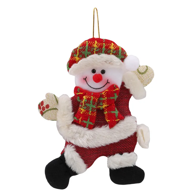 

Christmas Home Decor Hanging Ornaments Dolls New Year Hanging Decorations Enfeites De Natal Kids Toy Christmas Tree Decorations
