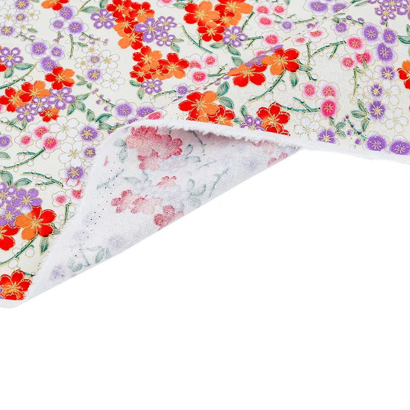 Кимоно из бронзовой хлопчатобумажной ткани в японском стиле ткань для одежды и