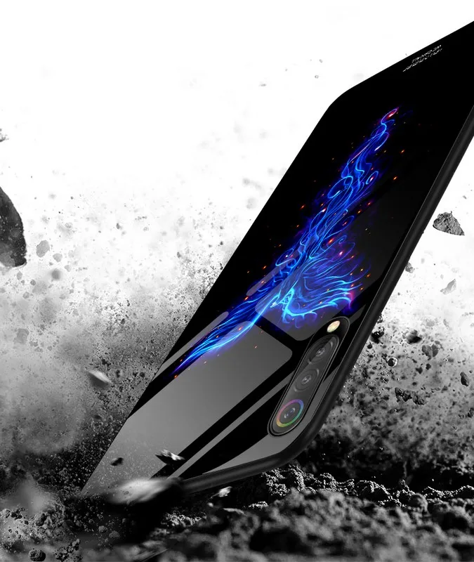 Lu mi nous закаленное стекло силиконовый защитный полный mi 9t чехол для Xiao mi Red mi Note 7 Xiaomi mi x3 2s mi x3 mi 9