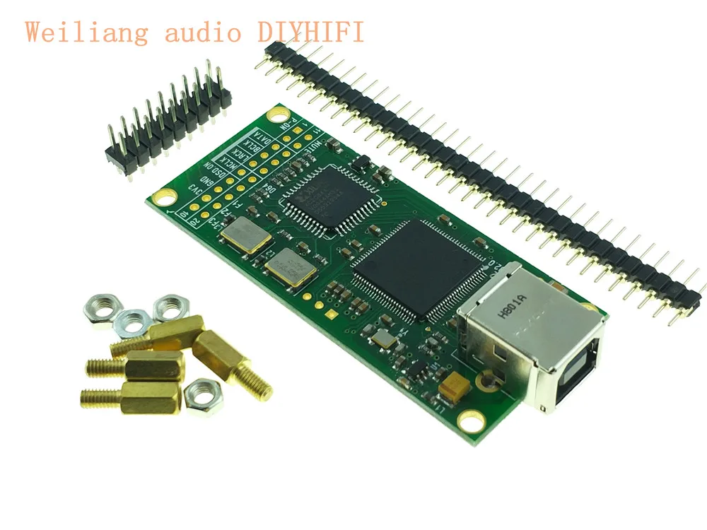 Цифровой интерфейс Combo384 USB в I2S совместим с IIS поддержкой DSD512 32 бит 384K | Электроника