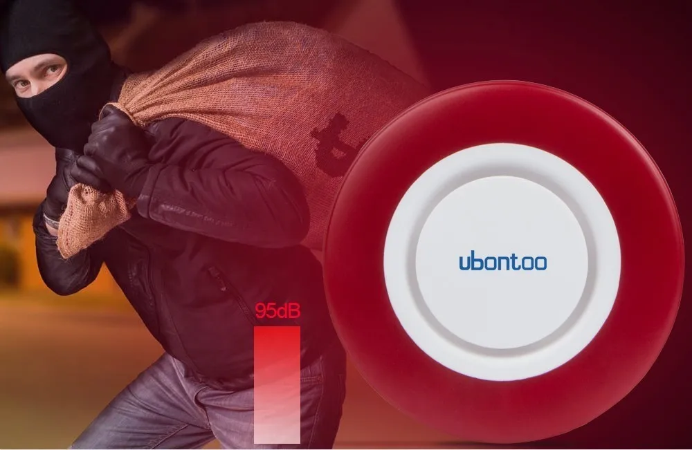 Zigbee импульсивный осветитель сирена ЕС 2,4 МГц 95DB большие Звуки для сигнализации дома системы