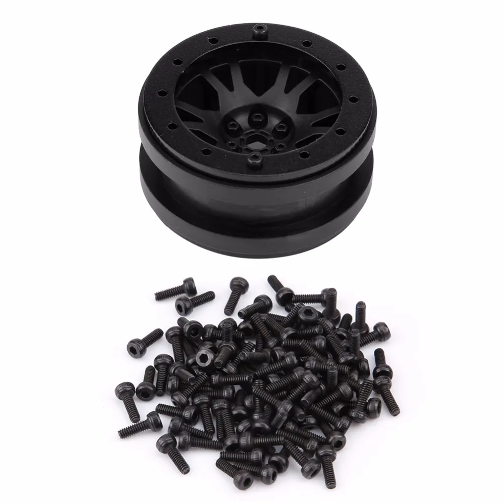 4 шт./компл. RC шины нейлона и металла колеса Ступицы Колеса Аксессуары для 1:10