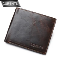 rfid blocking wallet new arrival fashion men genuine leather wallet credit card protector shields electronic pick pocketing