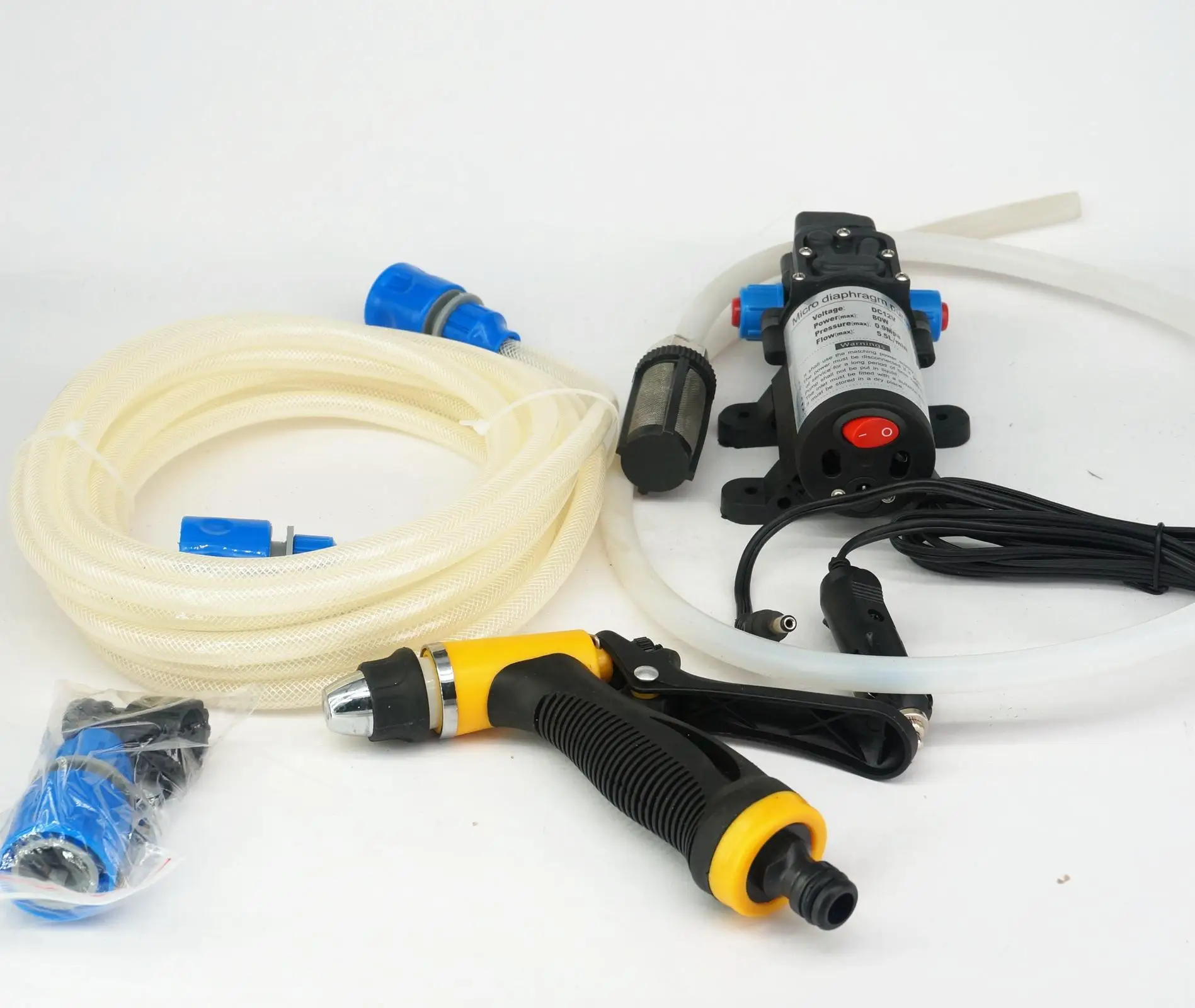 Портативный Электрический автомобильный очиститель 12 в 80 Вт постоянного тока