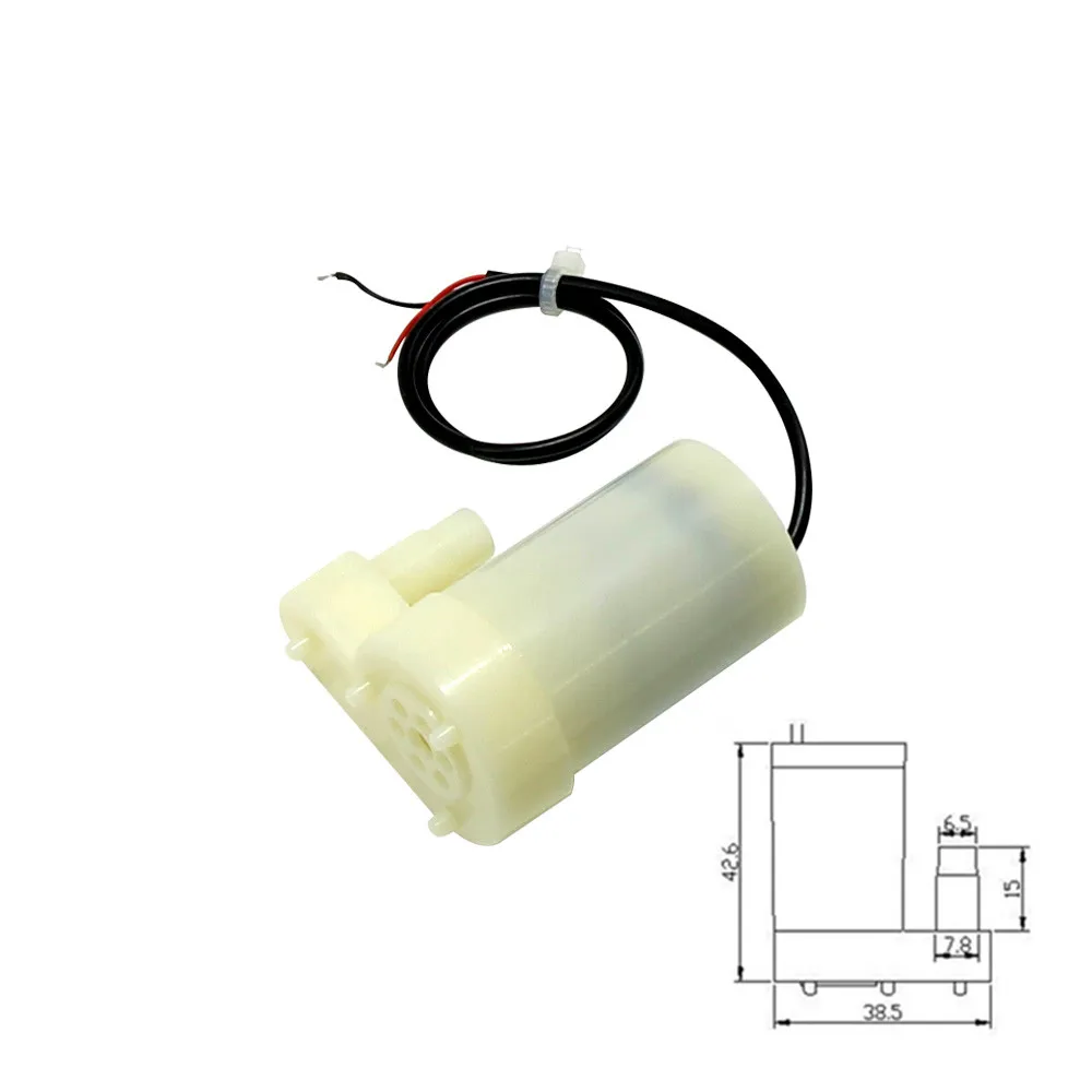 Мини Микро погружной водяной насос DC 2,5-6 V Низкий уровень шума бесщеточный мотор Pump120L/H