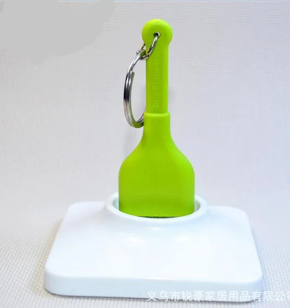 2019 новый экологичный настенный держатель для ключей с защитой от потери кольцо