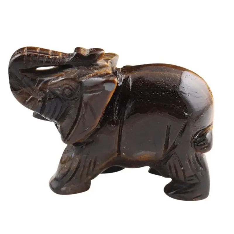 Оптовая продажа декоративные фигурки слонов из кристаллов Поделочные работы