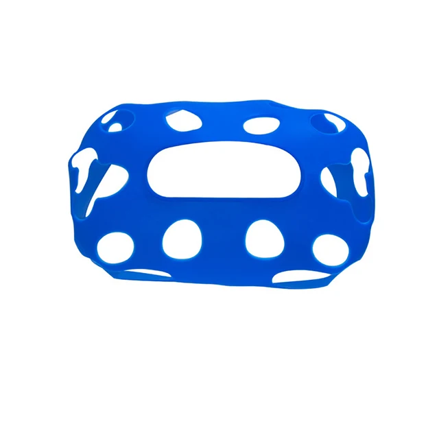 Helmet Case Blue Для htc Vive PRO силиконовый чехол для контроллера защитный Противоскользящий противоударный чехол для VR очки шлем контроллер - Цвет: Helmet Case Blue
