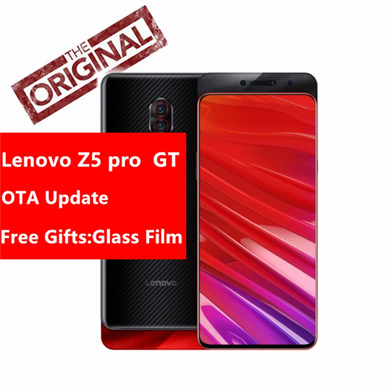 Оригинальный Lenovo Z5 Pro GT 855 мобильный телефон 6 39 дюймов 24.0MP AI камера отпечатков