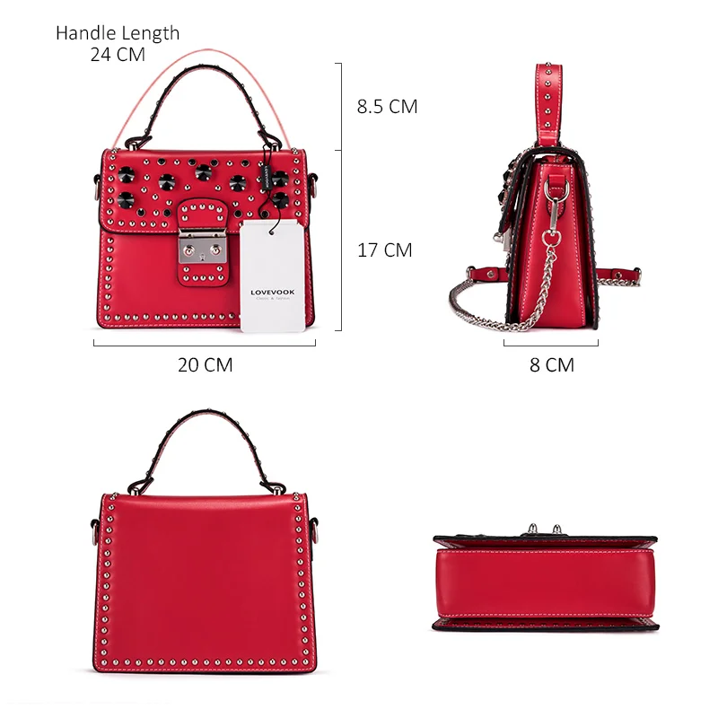 LOVEVOOK роскошные женские сумки женская сумка через плечо сумки-мессенджеры