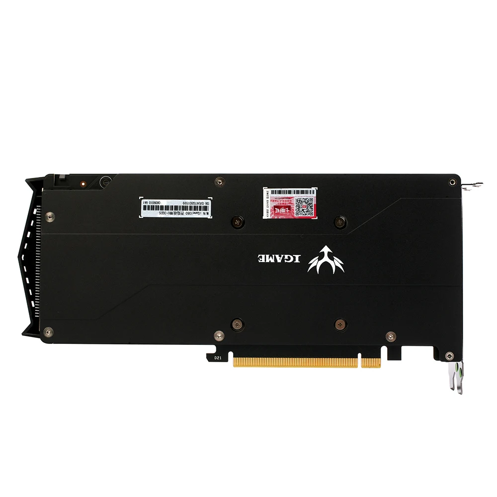 Цветная видеокарта NVIDIA GeForce GTX 1060 3G 8008 МГц GDDR5 16 нм бит 8-контактный интерфейс DVI + HDMI