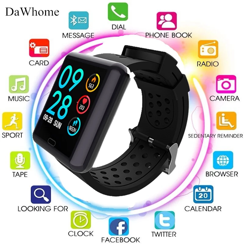 Смарт-часы для мужчин и женщин 2019 кровяное давление кислород пульсометр