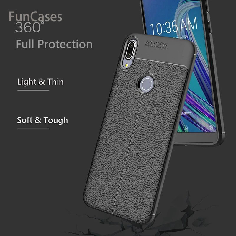 Чехол для ASUS Zenfone Max Pro M1 ZB601KL силиконовый роскошный противоударный из