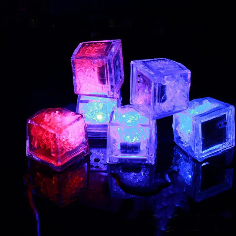 4 шт./компл. светодиодный флуоресцентный блок красочное моделирование Flash Ice KTV бар