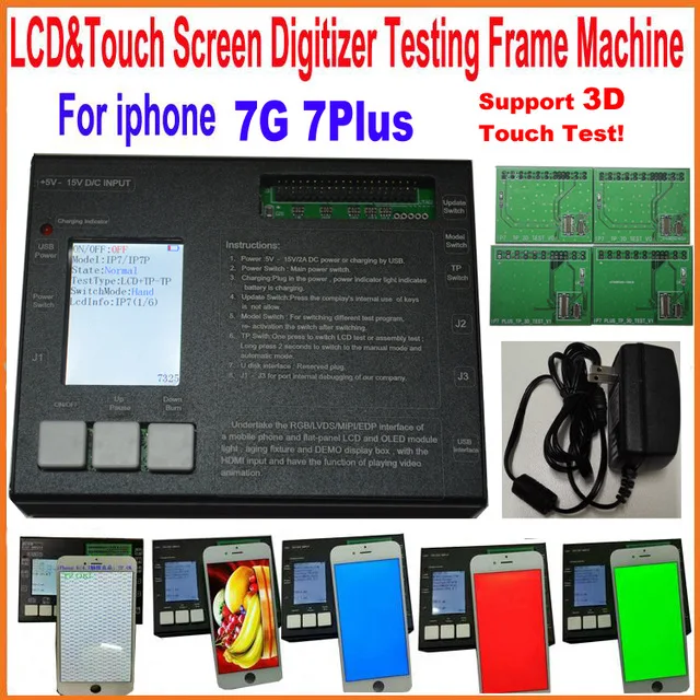 2017 новая версия ЖК дисплей и дигитайзер сенсорный экран Панель тестер палец тест
