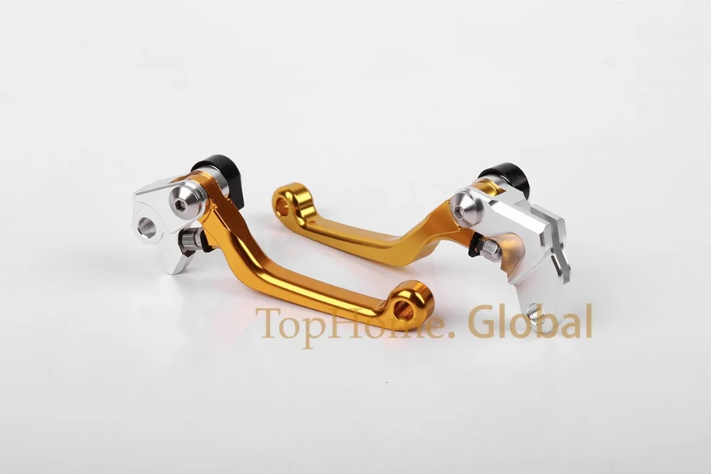Новая пара золотистых высококачественных рычагов поворотного тормоза CNC для SUZUKI