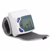 automatic wrist sphygmomanometer blood pressure monitor digital for measuring heart beat pulse rate dia tonometer health care