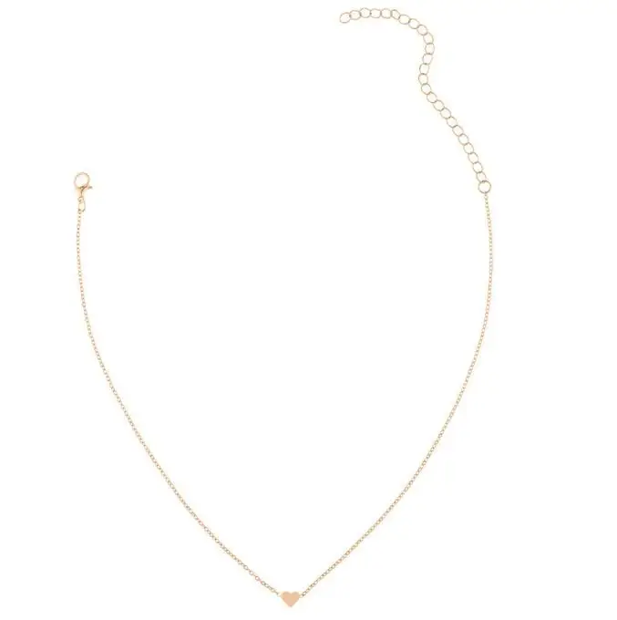 Na811 модное богемное простое и элегантное милое Персиковое сердце любовь цепочка