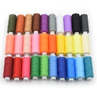 30pcs 250 yard polyester machine embroidery sewing threads hand sewing thread craft patch steering wheel sewing supplies