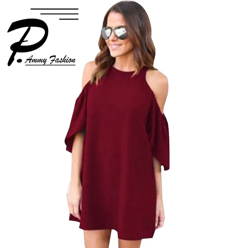 Женское негабаритное однотонное платье трапециевидной формы без бретелек