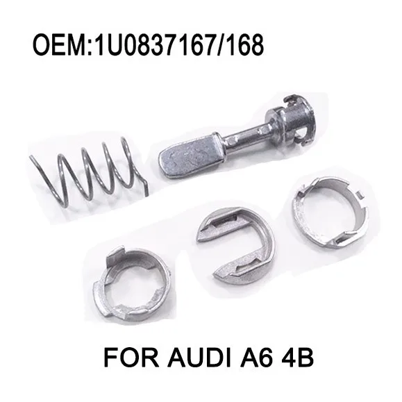 Kit de reparación de cilindro de cerradura de puerta, para Audi A6, Allroad C5, S6, RS6 Avant/Base Wagon/ Elite/Sedan de lujo, 97-05