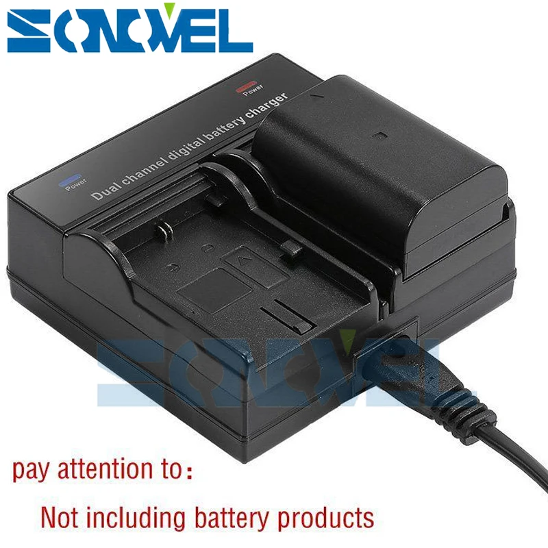 Двухканальное зарядное устройство для Sony NP-FV100 FV70 FV50 NP-FH100 NP-FH70 FH60 FH50 FH40 FH30 NP-FP90 FP70