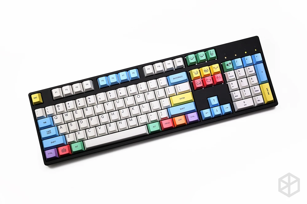Вишневый профиль краситель Sub Keycap Set PBT пластиковый мелок для механической