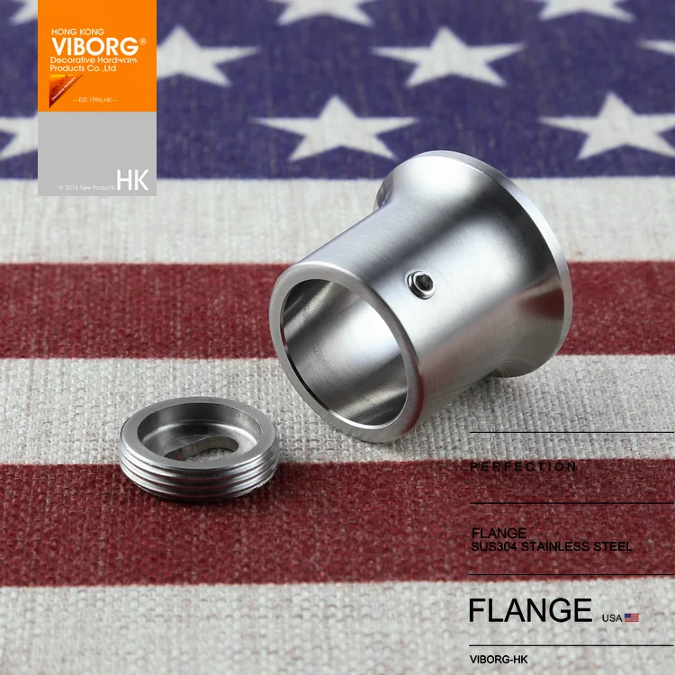 (1 пара) 19 мм концевые кронштейны из нержавеющей стали для шкафа гардероба рейки