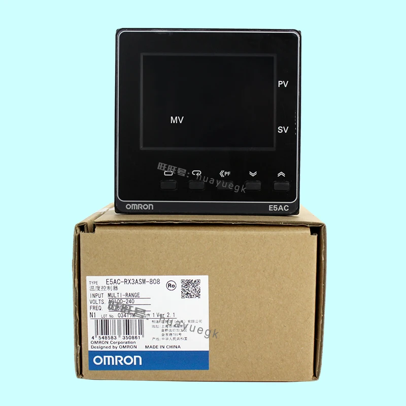 Оригинальный Новый Omron термостат серии E5AC E5AC-RX3ASM-800 E5AC-QX3ASM-800 E5AC-CX3ASM-800 E5EC-RR2ASM-800