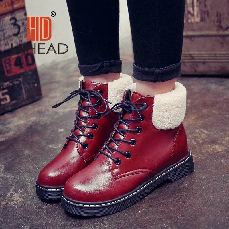 Iahead Обувь Для женщин России Женская зимняя обувь Сапоги и ботинки для девочек