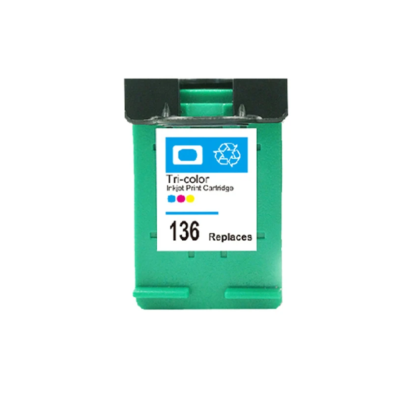 1 х совместимый картридж с чернилами для замены hp136 принтера 136 Officejet 6213 5443 D4163